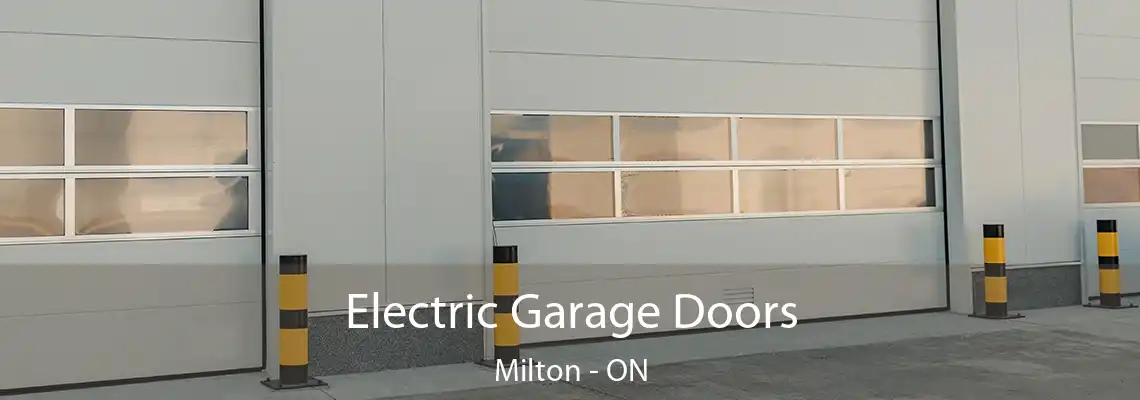 Electric Garage Doors Milton - ON