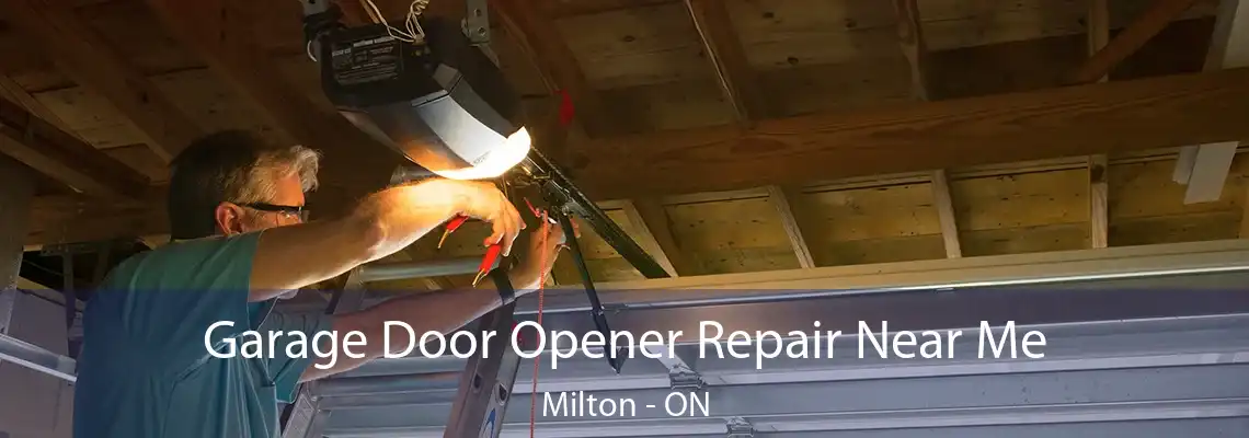 Garage Door Opener Repair Near Me Milton - ON