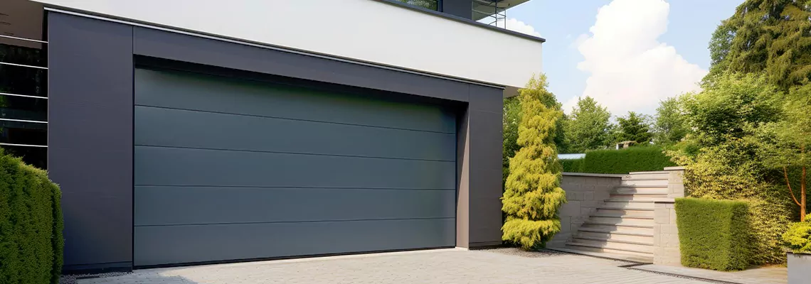 Haas Galvanized Steel Garage Door in Milton, ON