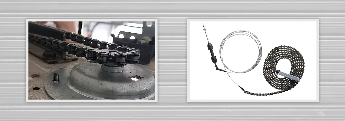 Noisy Garage Door Chain Repair in Milton, Ontario