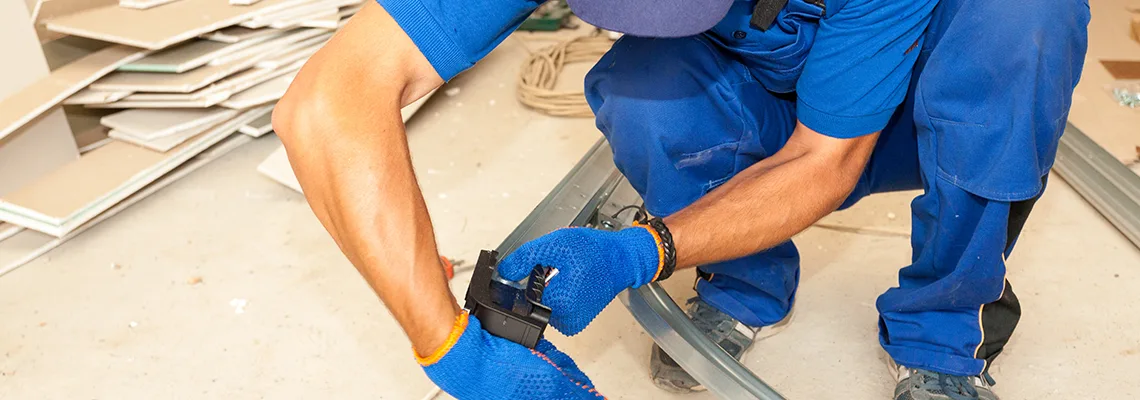 Fix Vinyl Garage Door Loud Noise in Milton, ON
