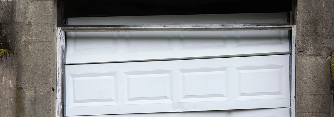 Fallen Commercial Garage Door Repair in Milton, Ontario