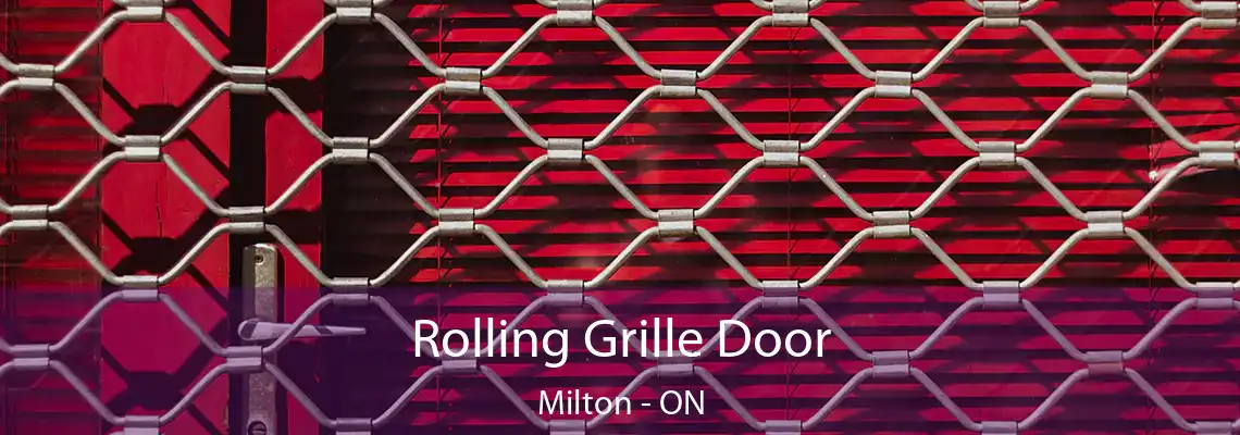 Rolling Grille Door Milton - ON